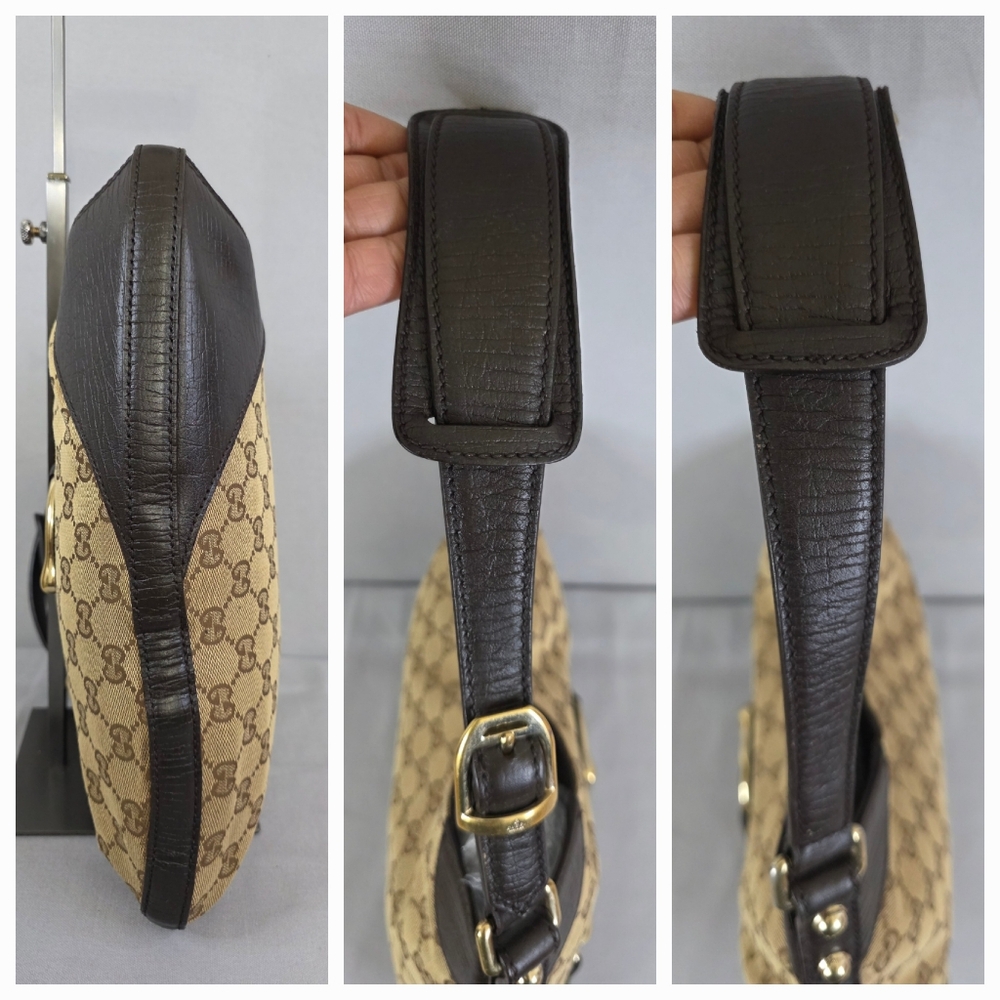 Gucci Beige and Brown Hobo Bag - Picture 13 of 16